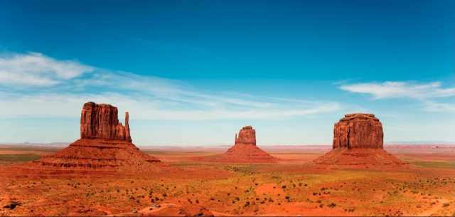 The Mittens and Merrick from Visitor Center